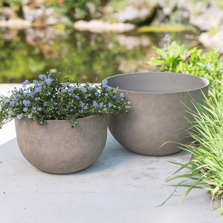 Bowl planter - clay