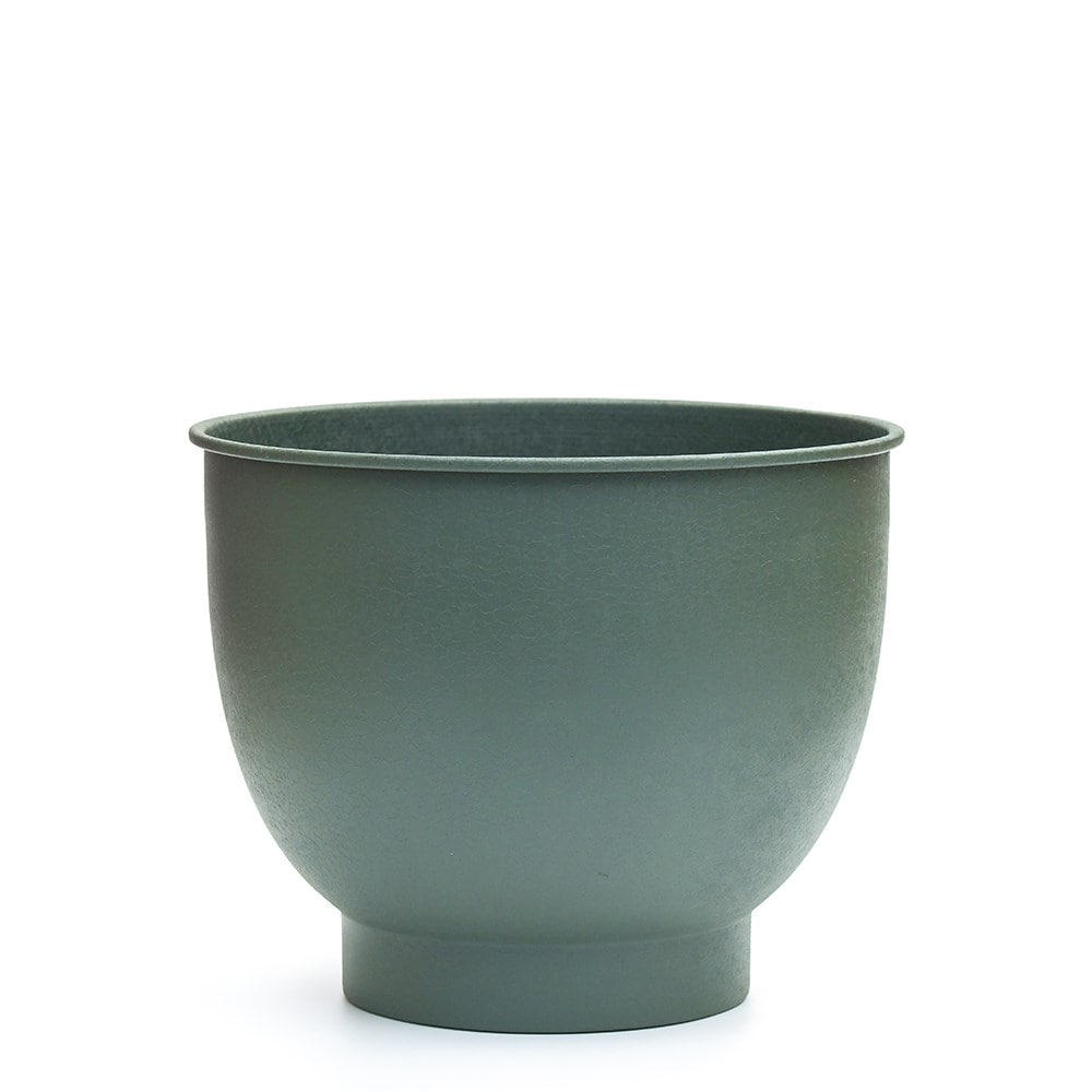 Pot with step base - lichen