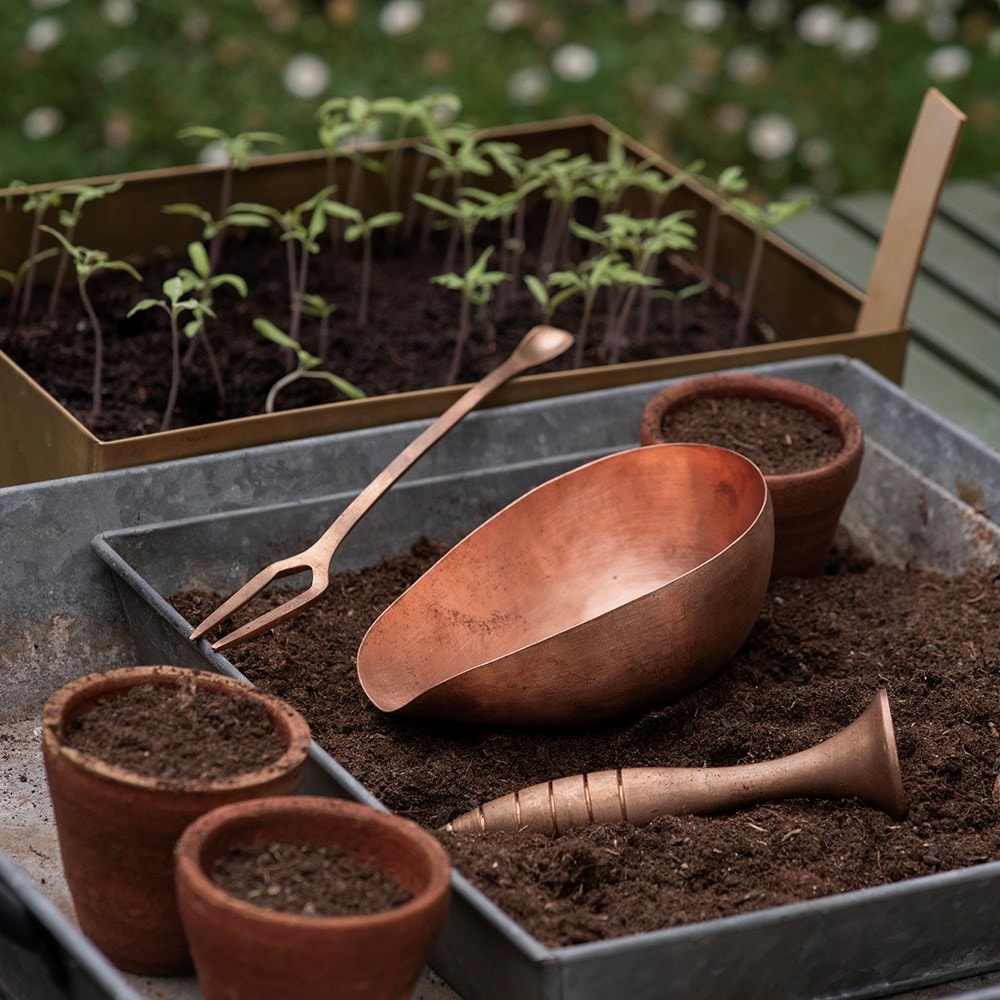 Dibber/pot tamper - copper