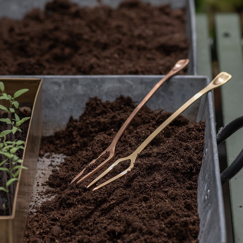 Seedling pricker - copper