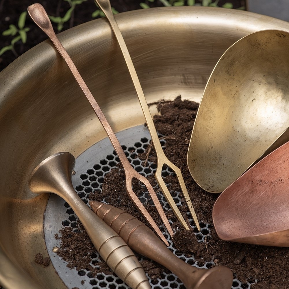 Seedling pricker - copper