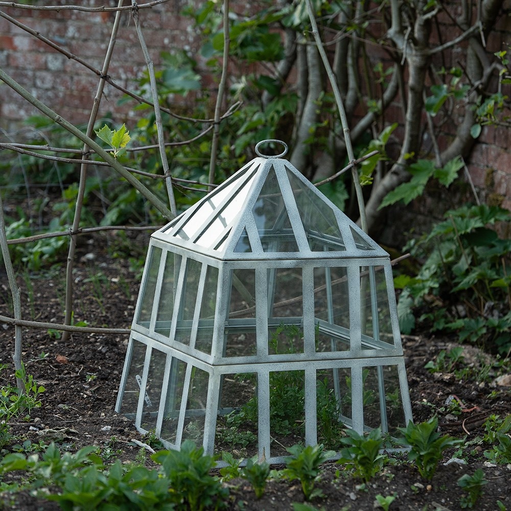 Victorian square cloche - double height