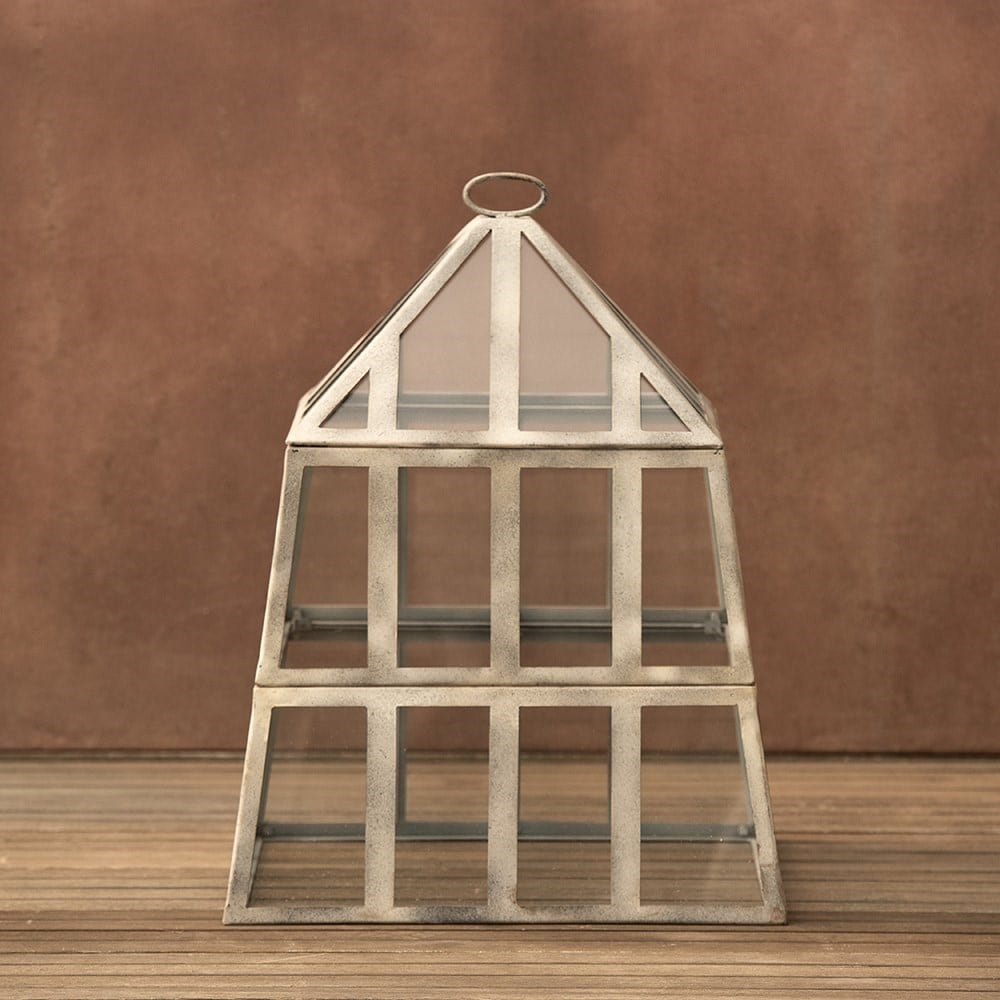 Victorian square cloche - double height