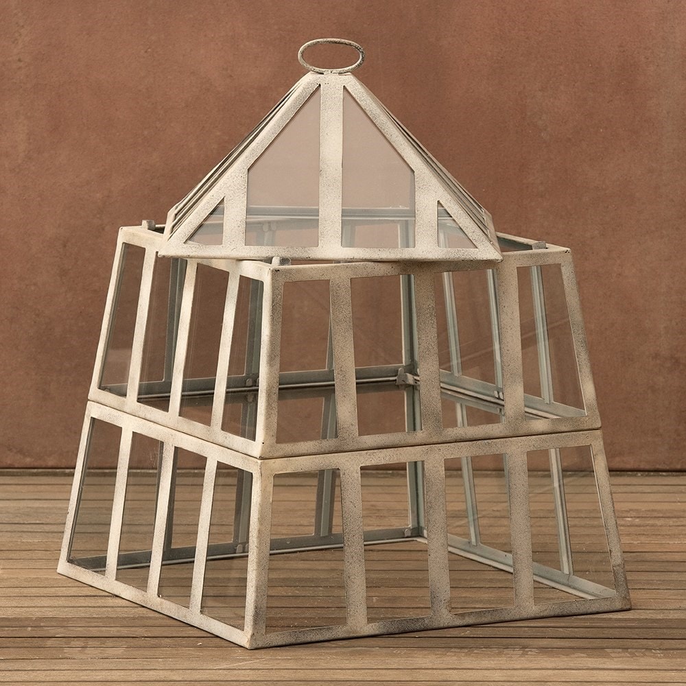 Victorian square cloche - double height
