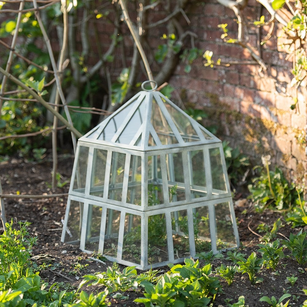 Victorian square cloche - double height