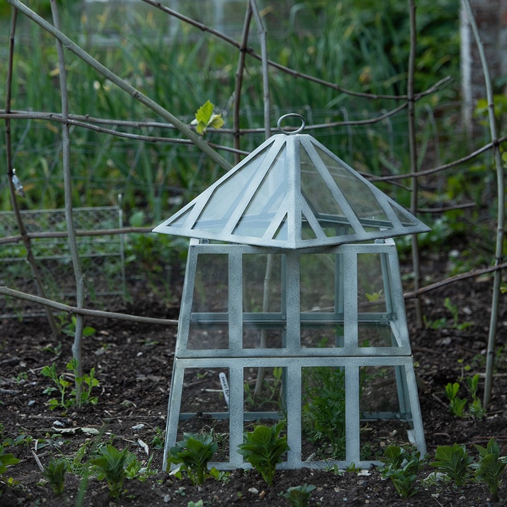 Victorian square cloche - double height