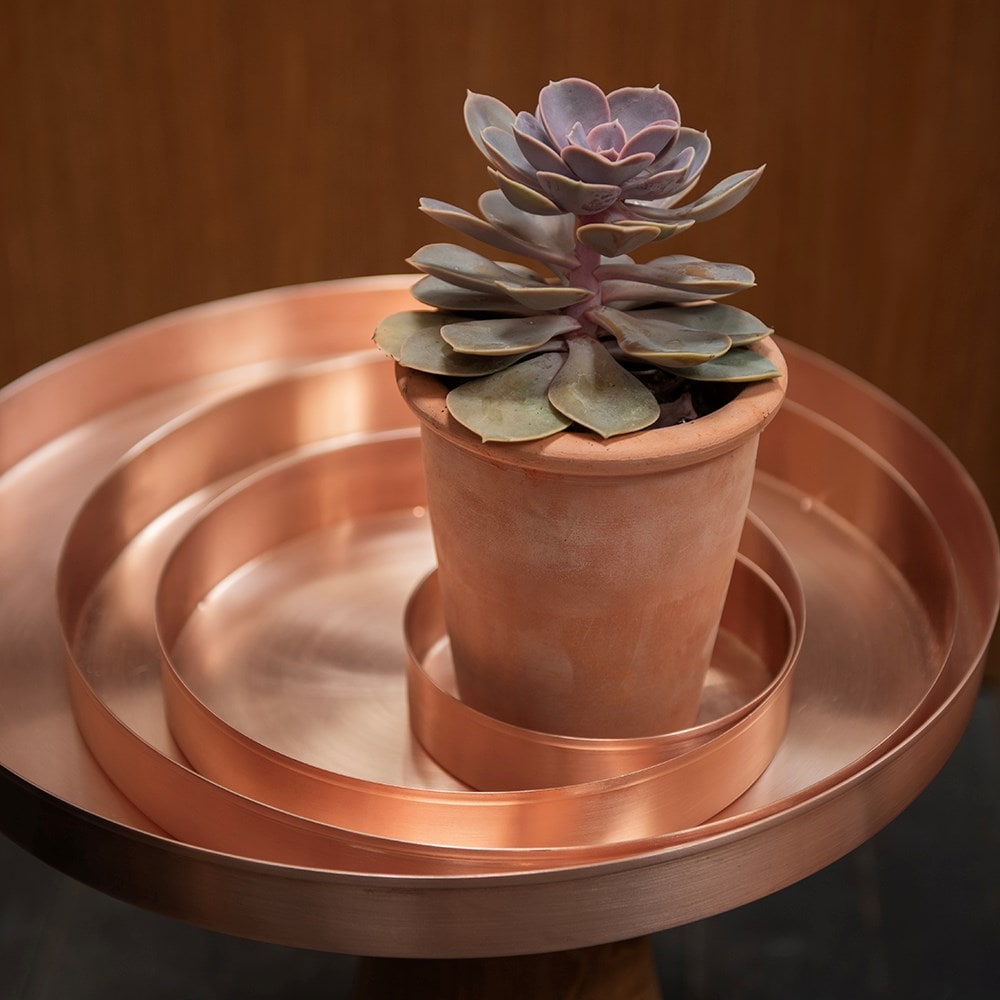 Copper tray