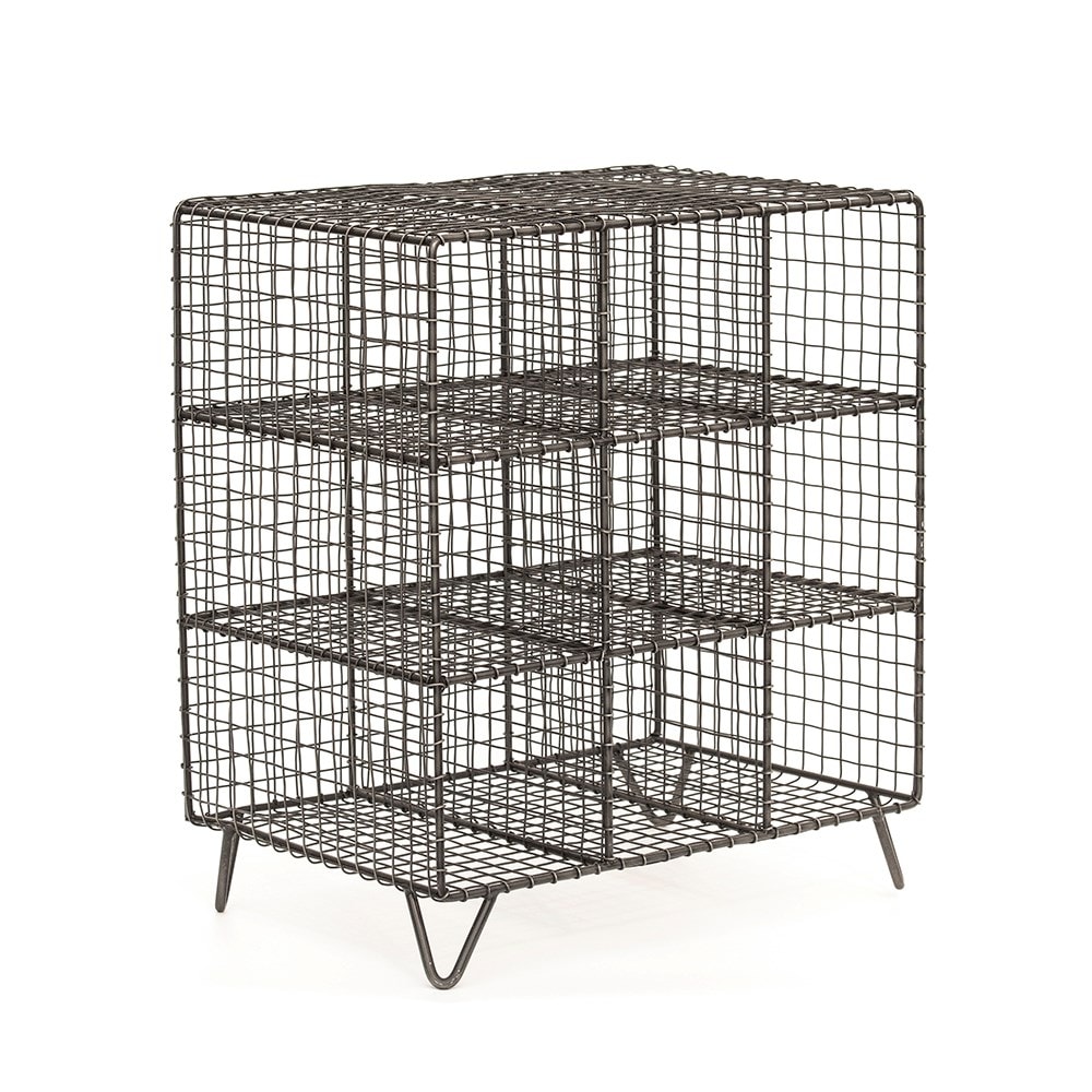 Shed bench top storage