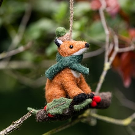 Large woollen fox