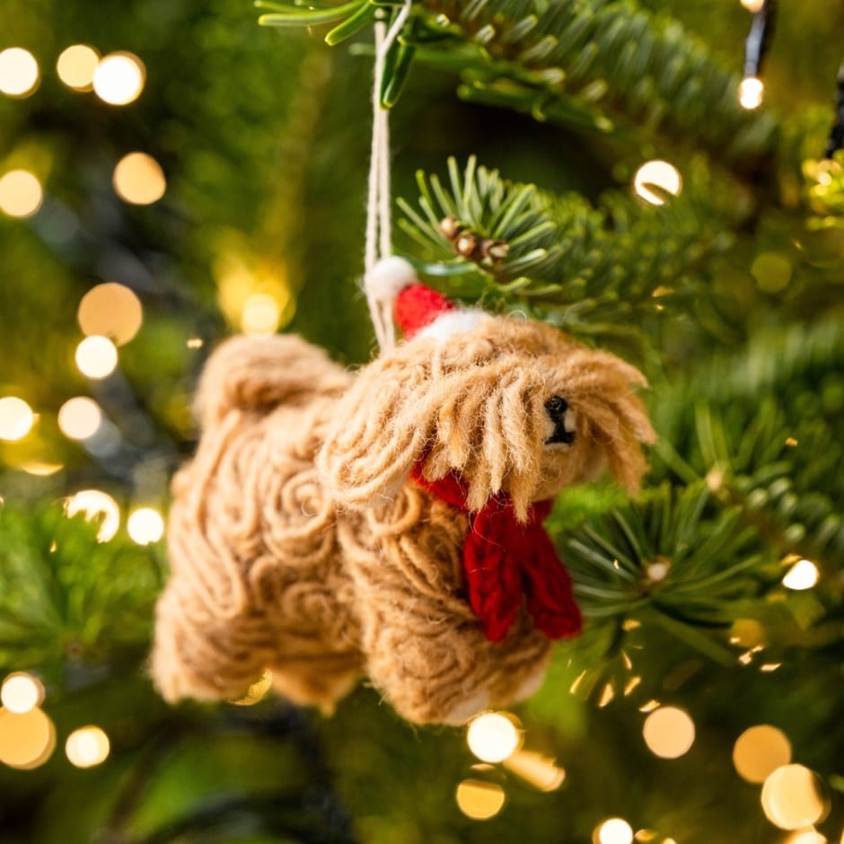 Felt cockapoo