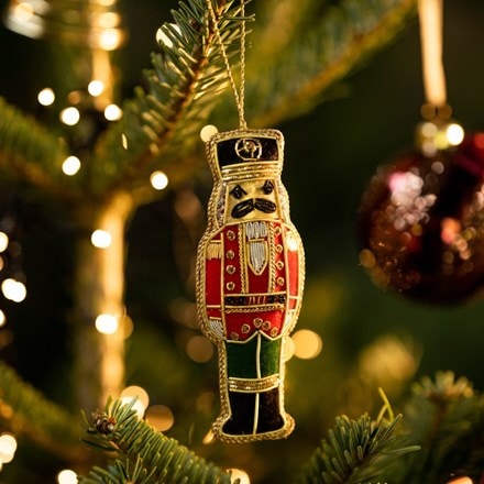 Beaded soldier decoration