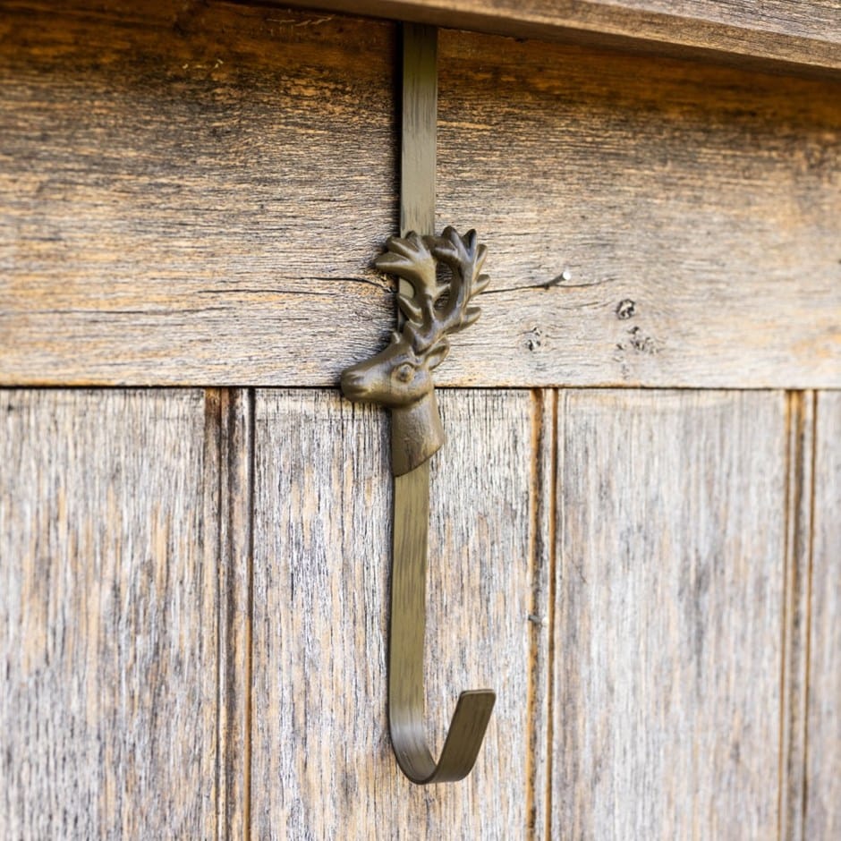 Stag wreath hanger