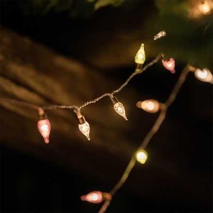 Vintage string lights - pastel