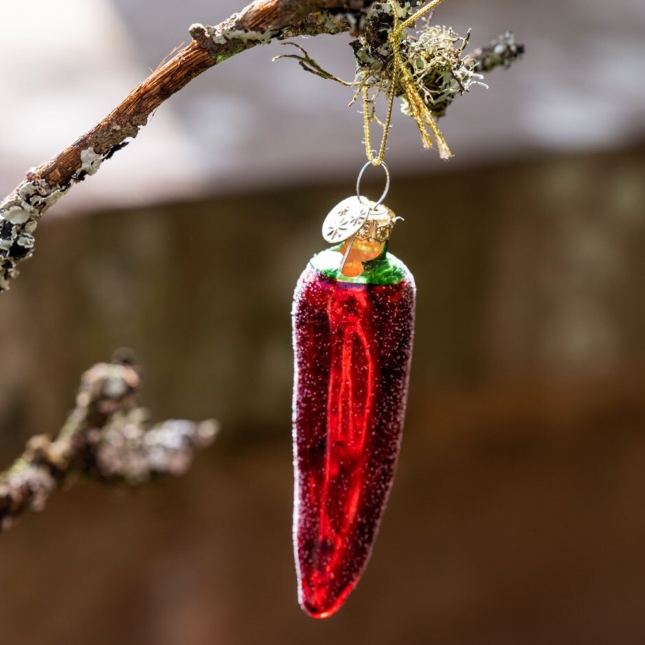 Glass red chilli