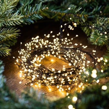 Indoor/outdoor micro LED tree lights