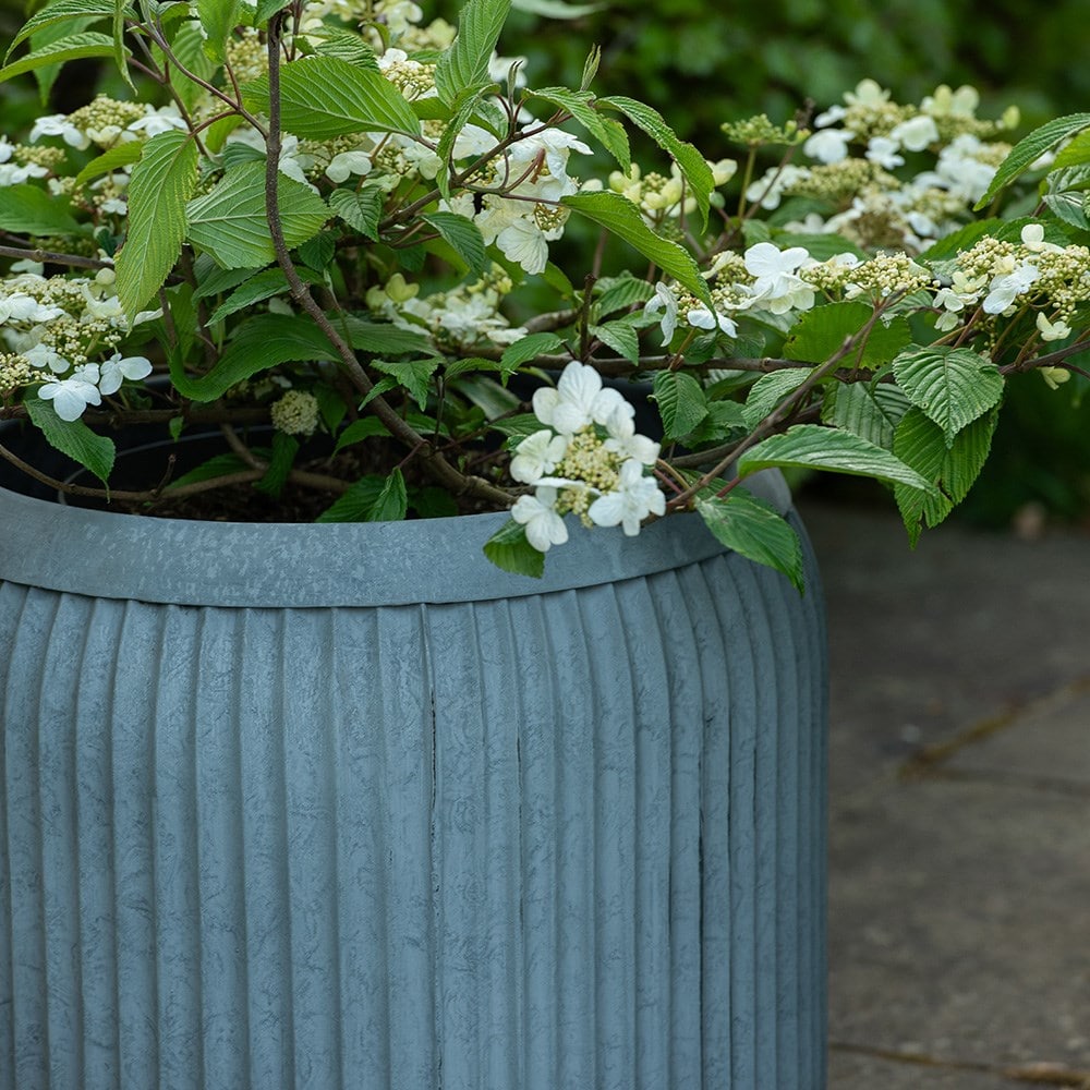 Tubby dolly tub - aged zinc
