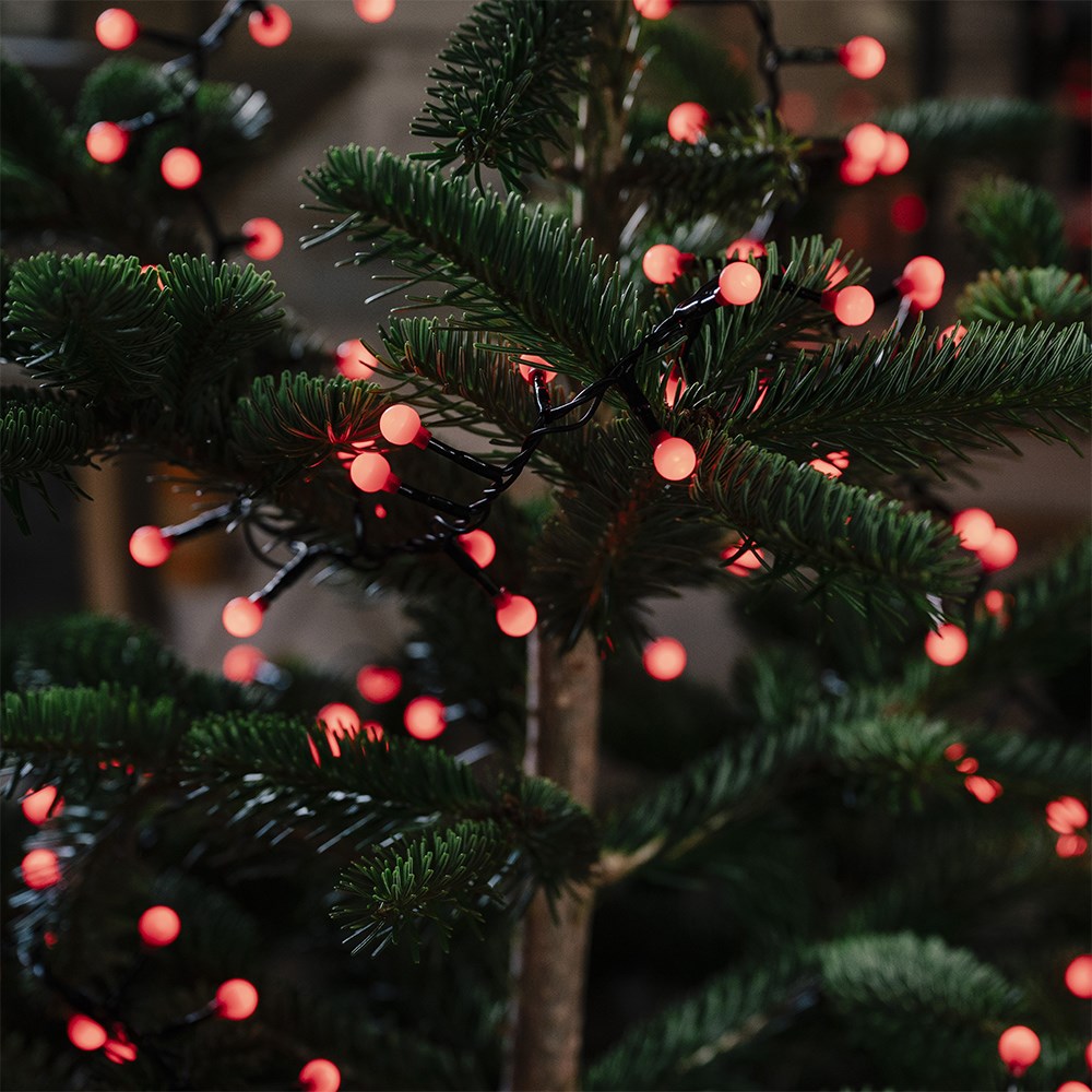 Red LED cherry tree lights