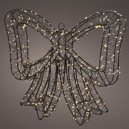 Indoor/outdoor light up bow