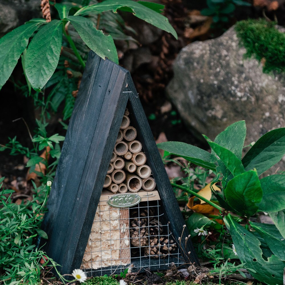 Insect hotel - dark grey