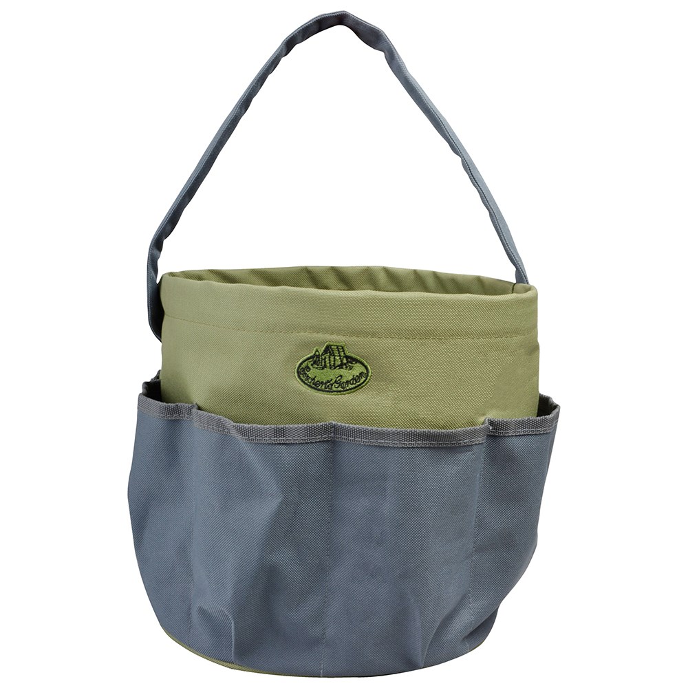 Gardener's tool bag - green & grey
