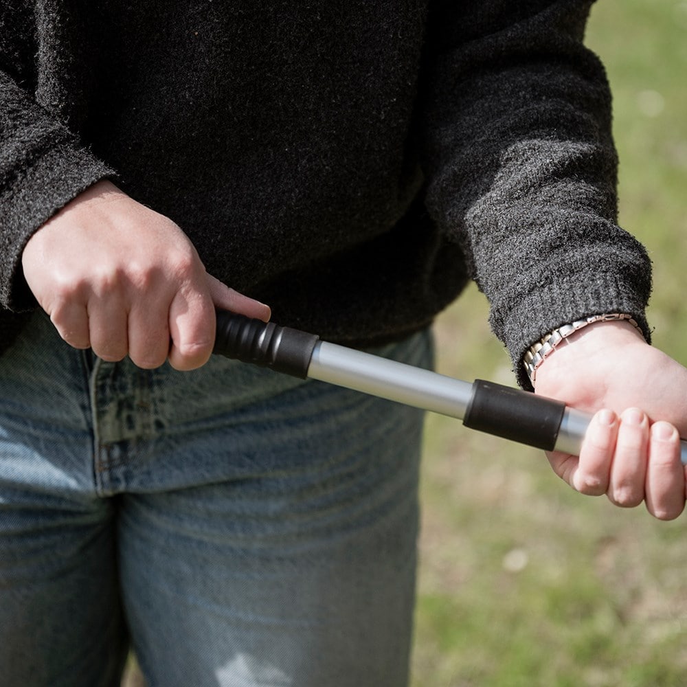 Telescopic leaf rake