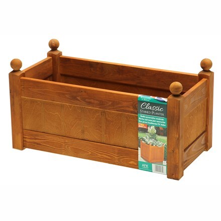 Classic wooden trough - beech