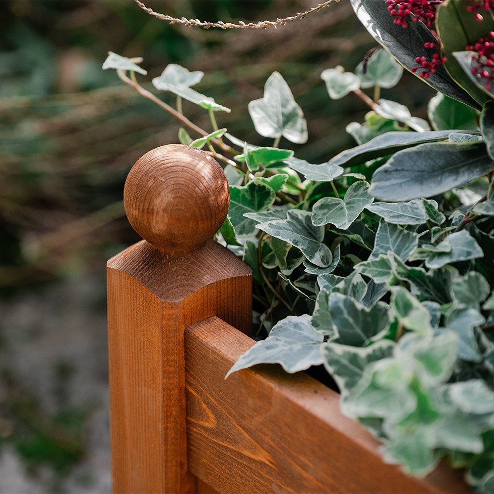 Classic wooden trough - beech