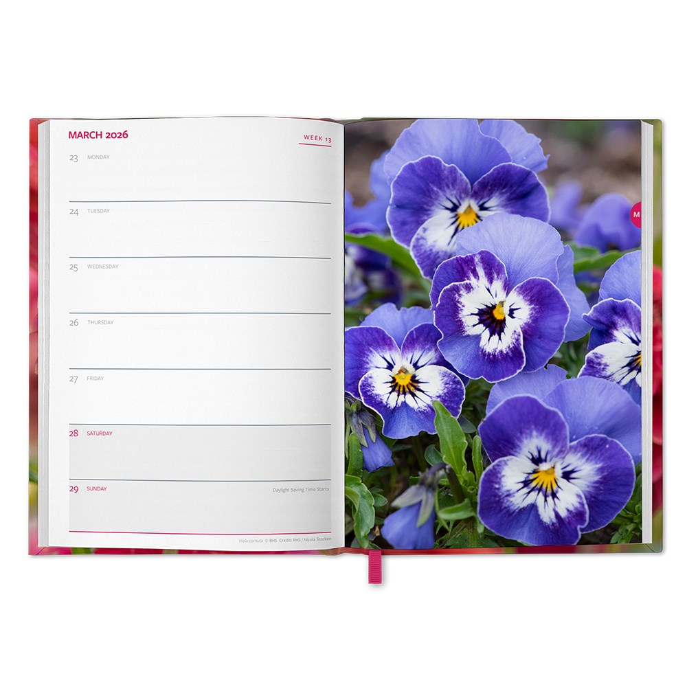 RHS 2026 slim diary