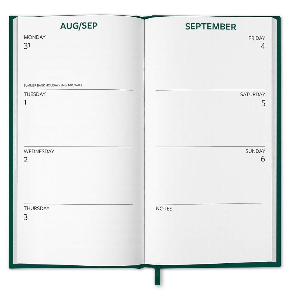 RHS 2026 slim diary