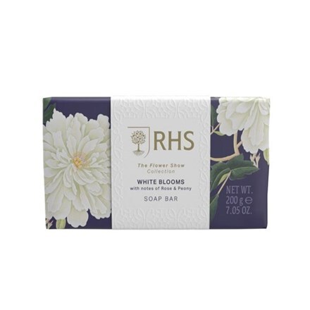 RHS White blooms soap bar