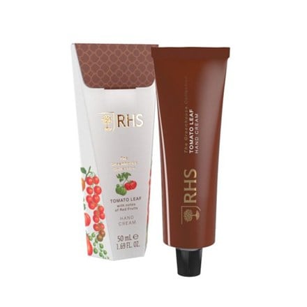RHS Tomato leaf hand cream