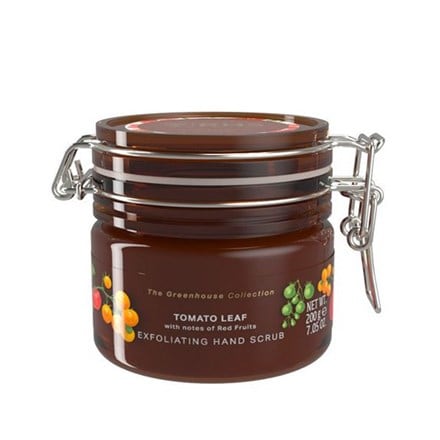 RHS Tomato leaf hand scrub