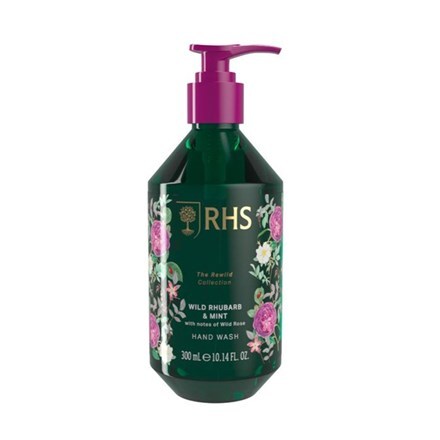 RHS Rhubarb & mint hand wash