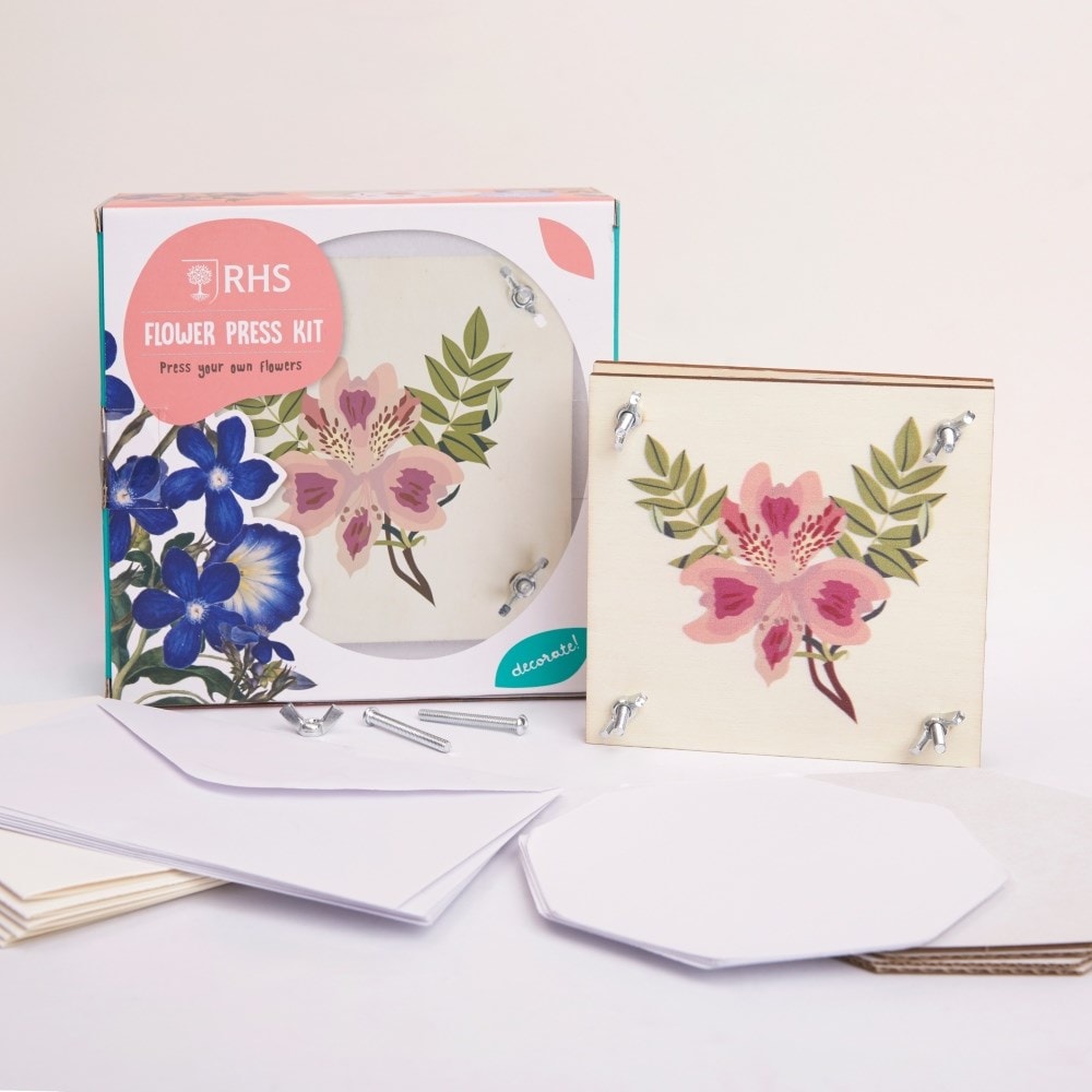 RHS flower press kit