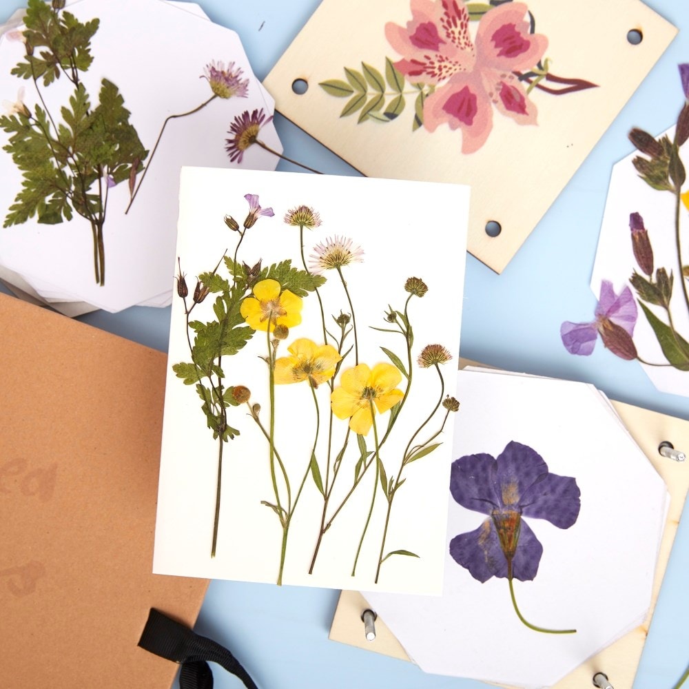 RHS flower press kit