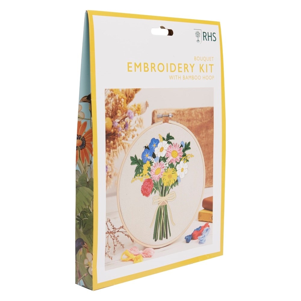 RHS embroidery kit - bouquet