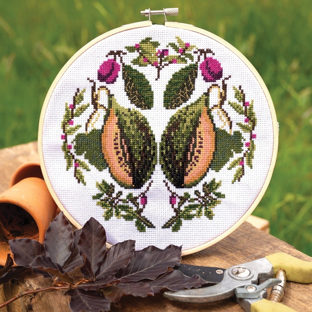 RHS cross stitch kit - melon