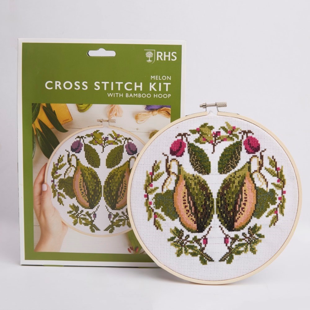 RHS cross stitch kit - melon