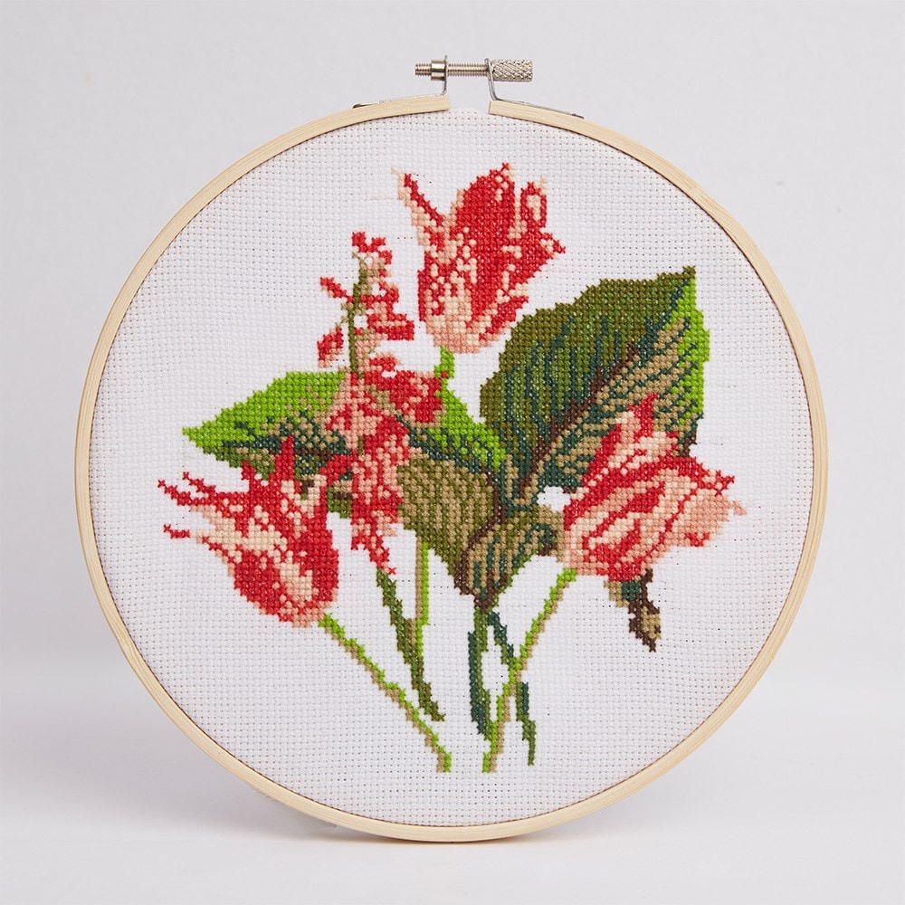 RHS cross stitch kit - tulip bouquet
