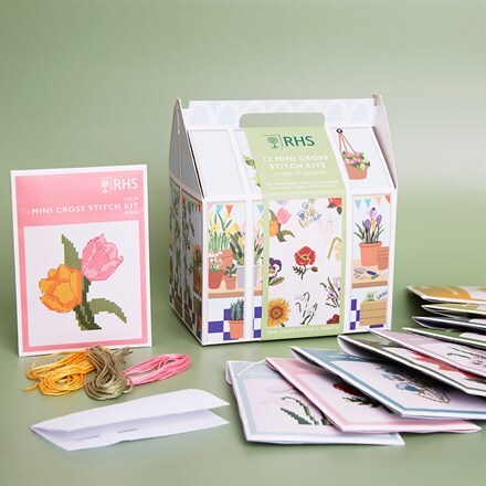 RHS cross stitch kit - 12 months of cross stitch