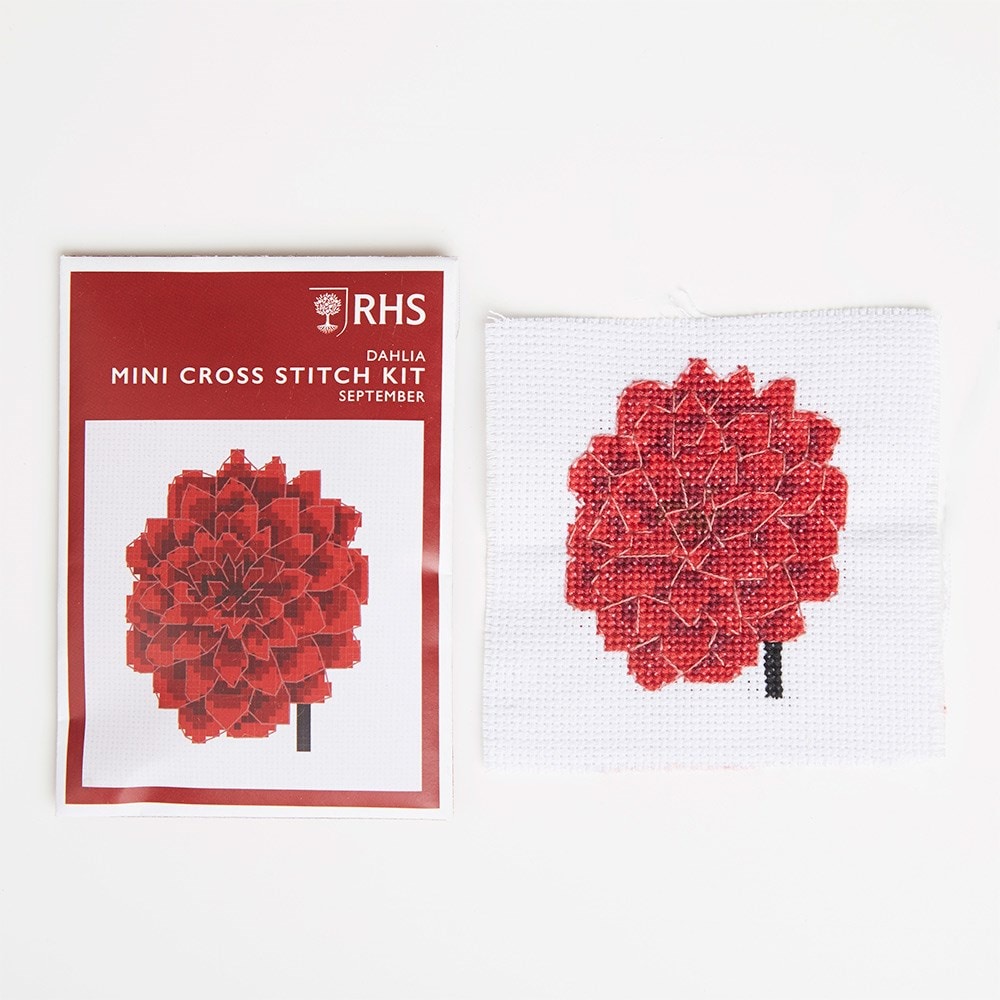 RHS cross stitch kit - 12 months of cross stitch