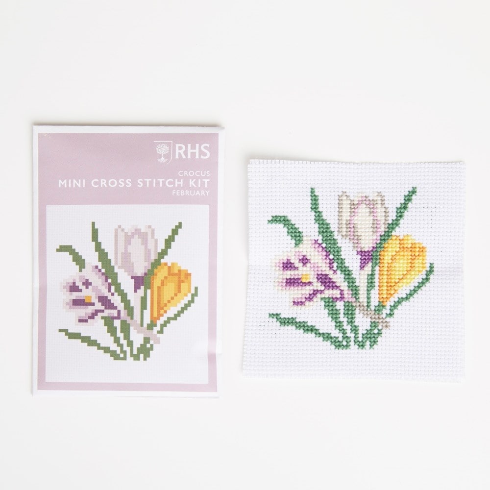 RHS cross stitch kit - 12 months of cross stitch