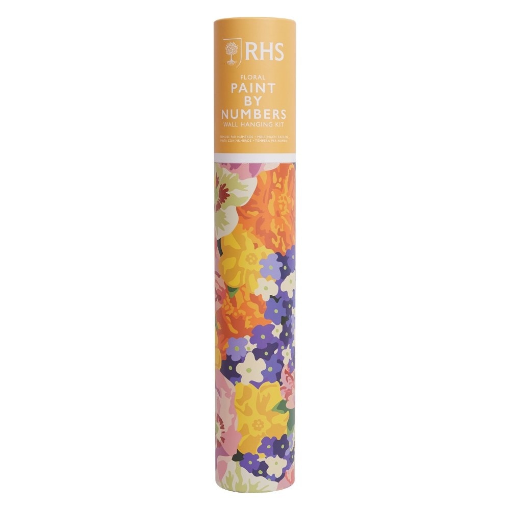 RHS paint by numbers - floral