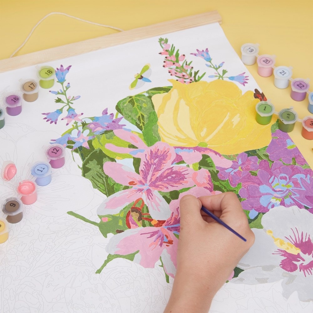 RHS paint by numbers - meadow