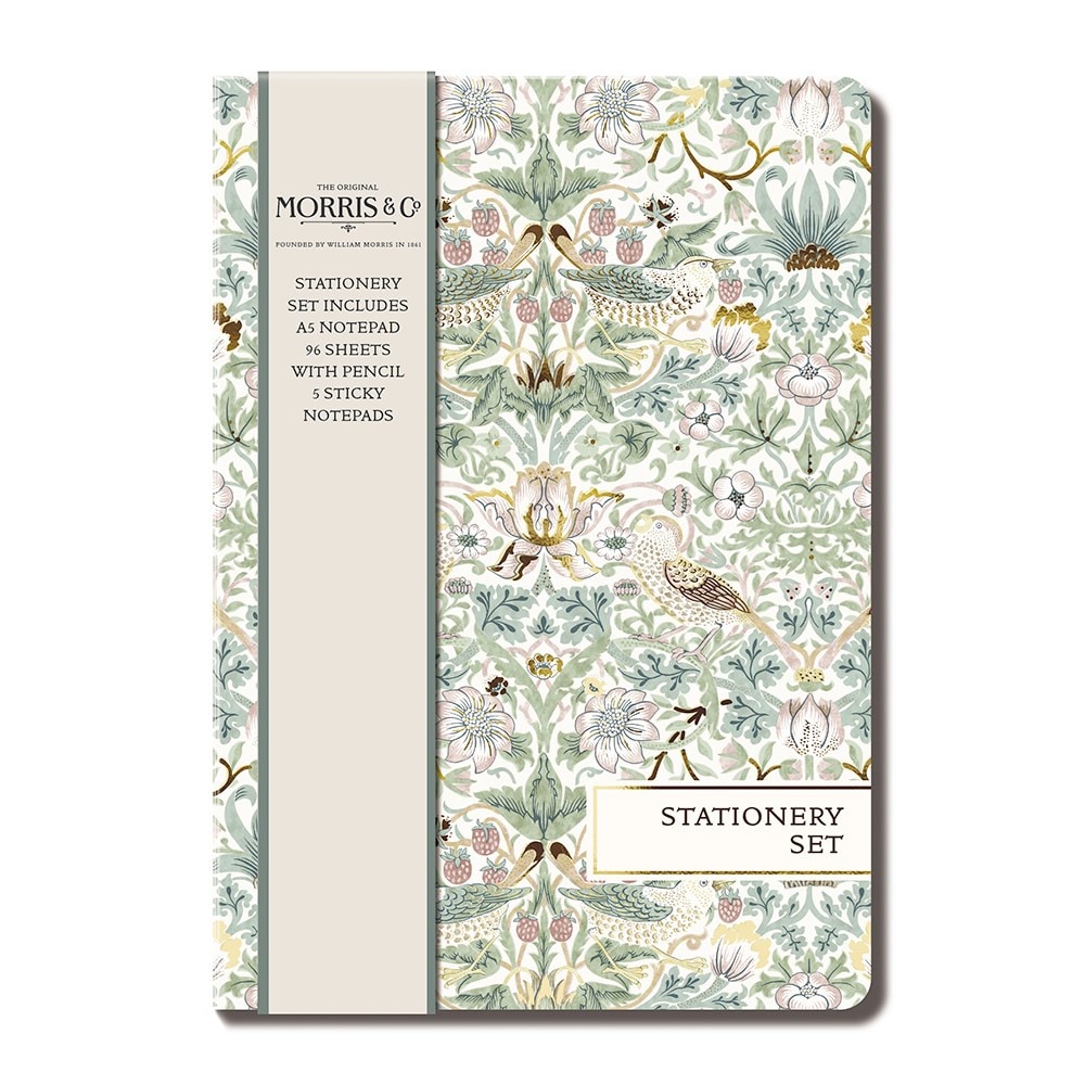 William Morris stationery set