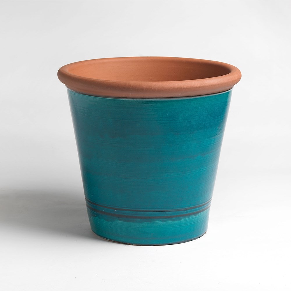 Tree pot - turquoise