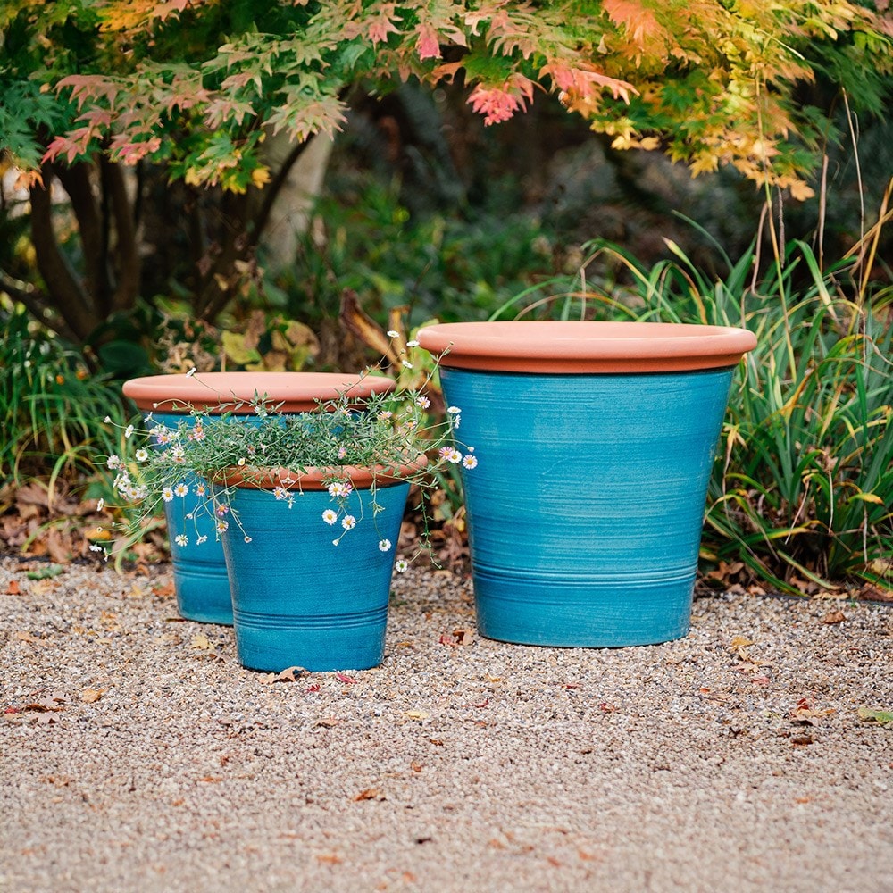 Kitchen planter - turquoise