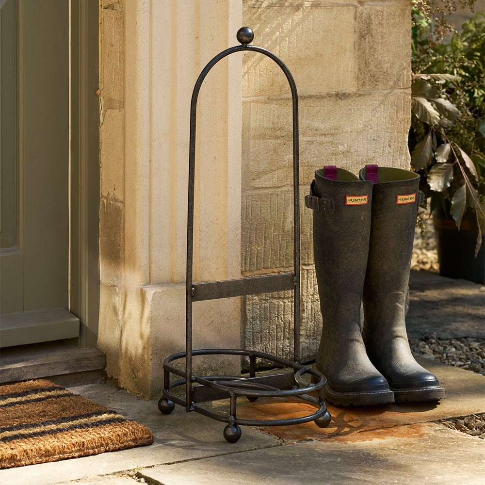 Tall metal bootjack