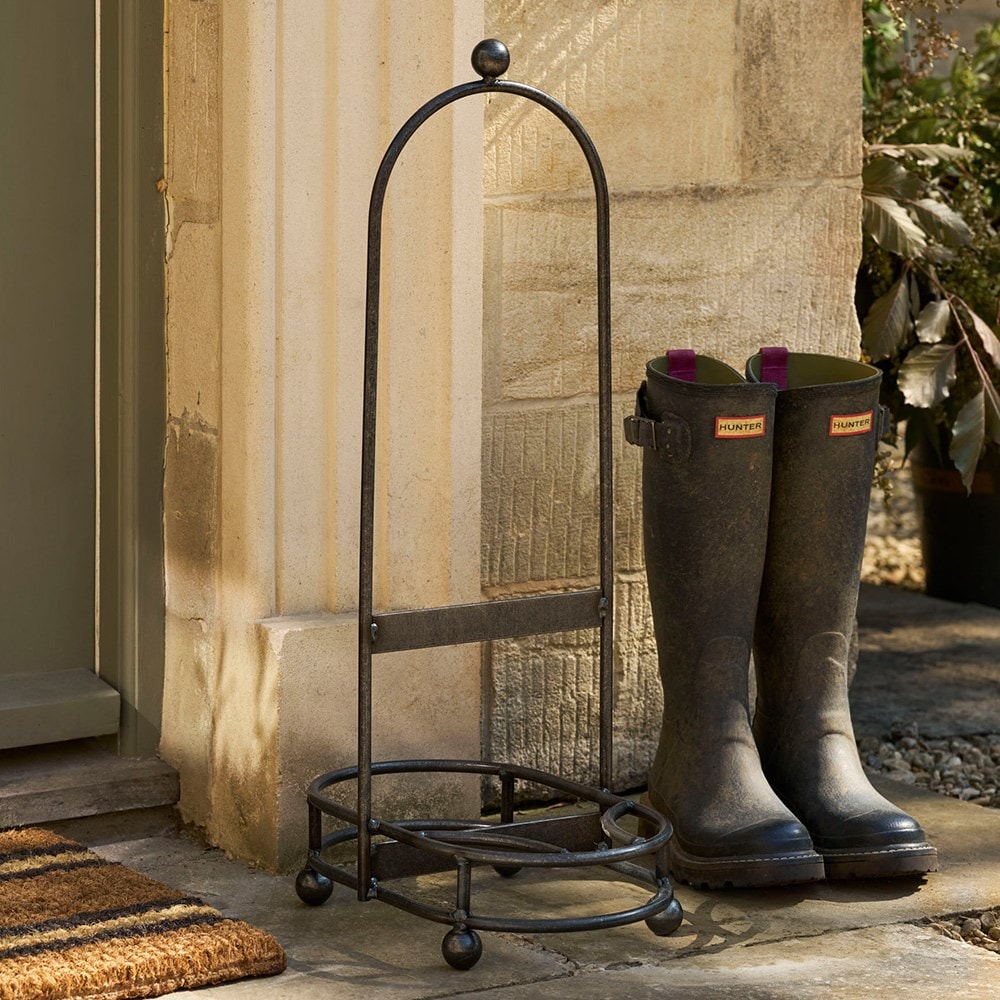 Tall metal bootjack
