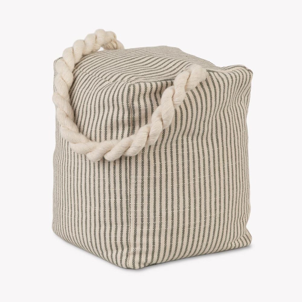 Green stripe door stop